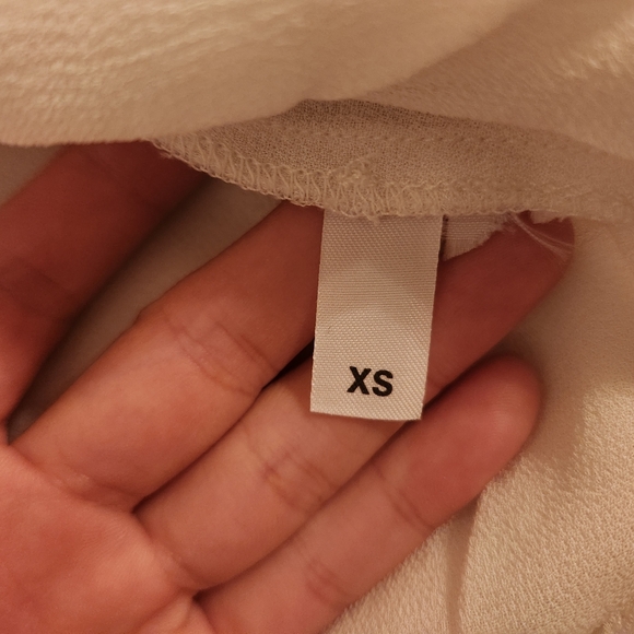 Reformation Cream Silk Blouse - Picture 9 of 11